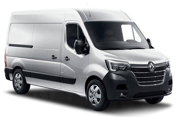 Vue latérale du fourgon RENAULT MASTER III - 2010 – modèle utilitaire aménageable